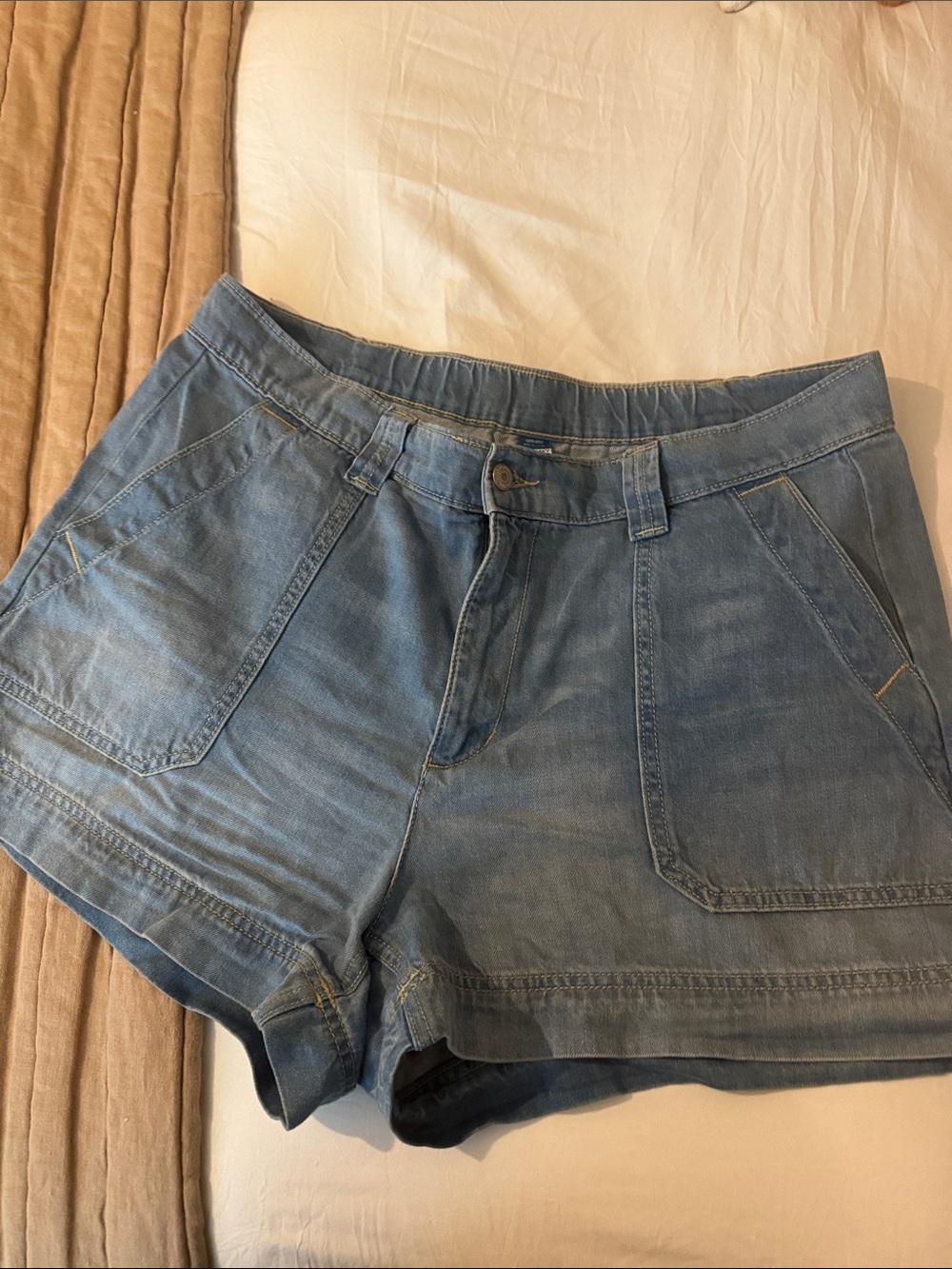 NWOT Light Wash Women's Denim OG Chino Shorts